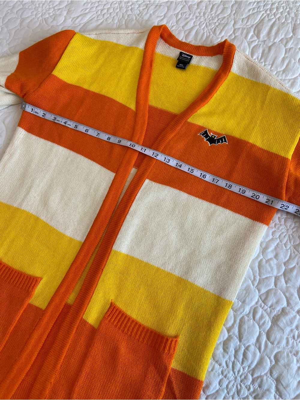 Disney Her Universe Halloween Candy Corn Cardigan - Picture 4 of 8